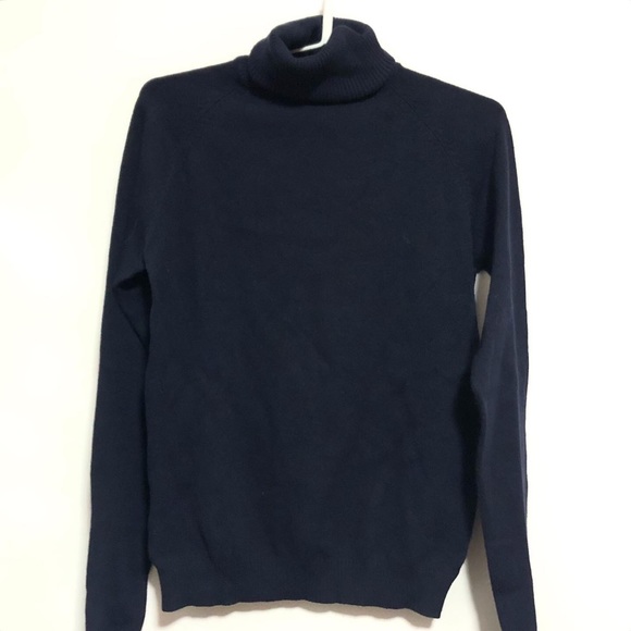 DEEP BLUE ZARA TURTLENECK - Picture 2 of 4
